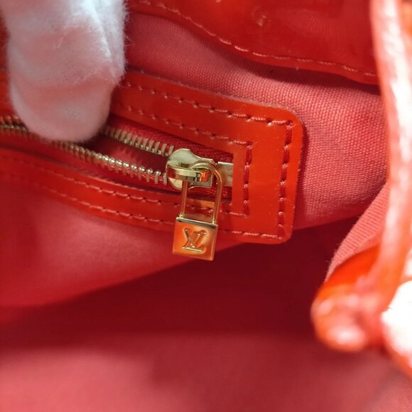 Louis Vuitton LV Hand Bag Wilshire PM Orange Vernis mon-367-091825 - Picture 15 of 15